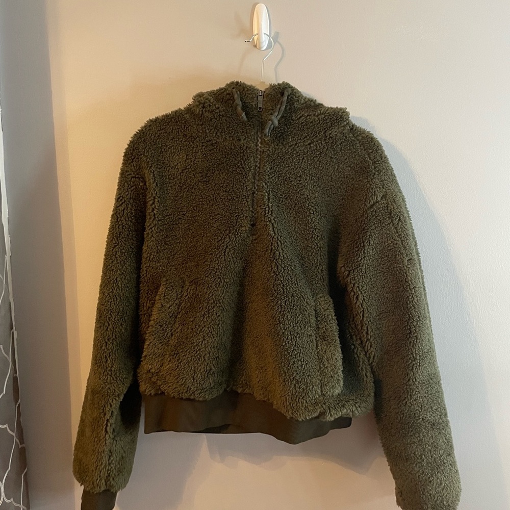 Oh, So Sherpa Lululemon Half-Zip Hoodie